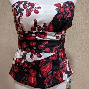 White House Black Market corset top